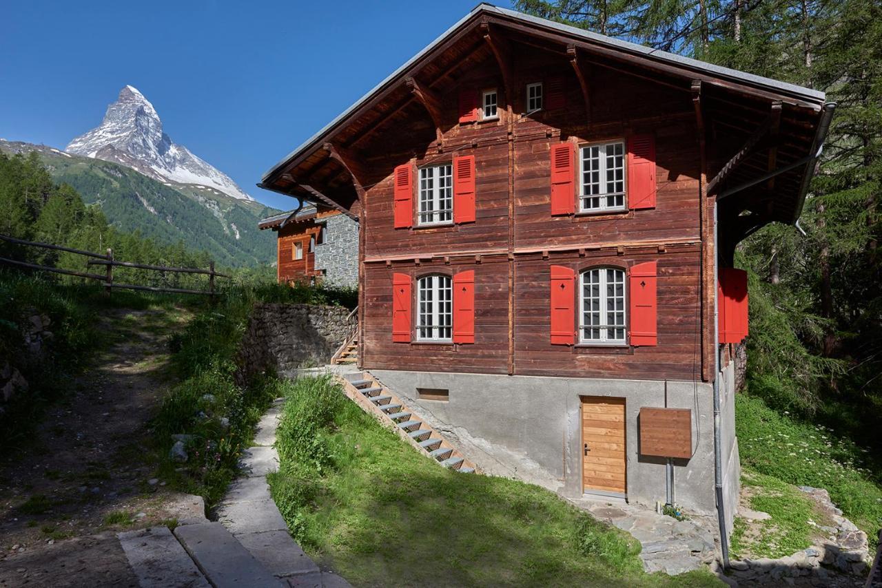 Chalet Turbina Церматт Экстерьер фото